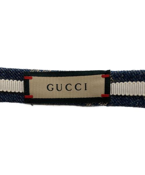 GUCCI（グッチ）GUCCI (グッチ) カチューシャ インディゴの古着・服飾アイテム