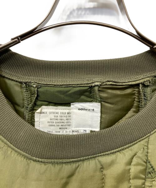oddment（オッドメント）oddment (オッドメント) Quilting Crew カーキ サイズ:SIZE Mの古着・服飾アイテム