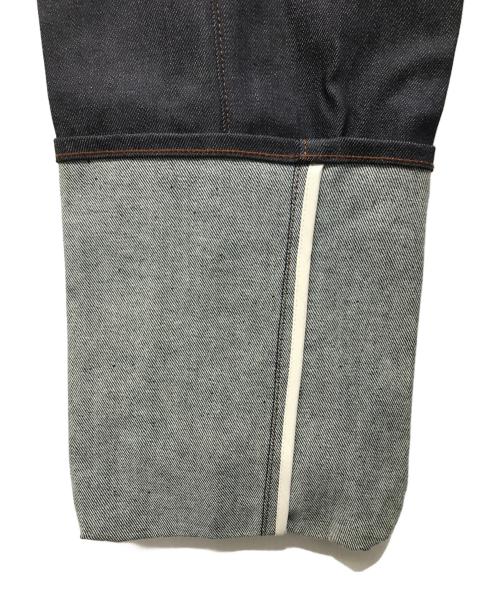 FETICO EMI FUNAYAMA（フェティコ エミ フナヤマ）FETICO EMI FUNAYAMA (フェティコ エミ フナヤマ) 12oz HIGH-RISE COATING JEANS インディゴ サイズ:Mの古着・服飾アイテム