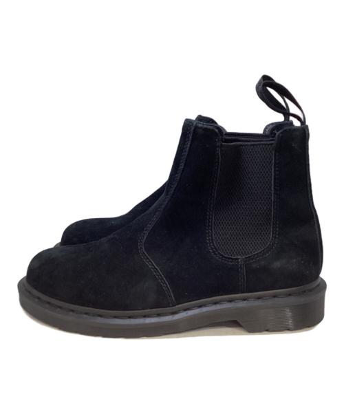 Dr.Martens（ドクターマーチン）Dr.Martens (ドクターマーチン) 2976MONO スウェードサイドゴアブーツ ブラック サイズ:UK8の古着・服飾アイテム