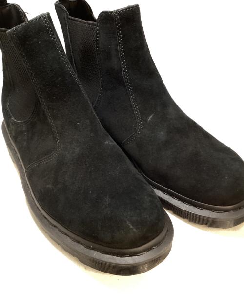 Dr.Martens（ドクターマーチン）Dr.Martens (ドクターマーチン) 2976MONO スウェードサイドゴアブーツ ブラック サイズ:UK8の古着・服飾アイテム