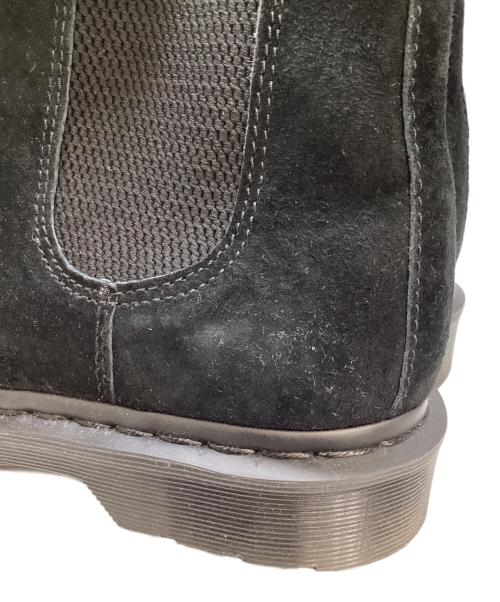 Dr.Martens（ドクターマーチン）Dr.Martens (ドクターマーチン) 2976MONO スウェードサイドゴアブーツ ブラック サイズ:UK8の古着・服飾アイテム