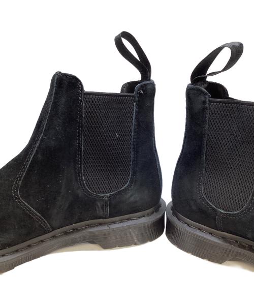Dr.Martens（ドクターマーチン）Dr.Martens (ドクターマーチン) 2976MONO スウェードサイドゴアブーツ ブラック サイズ:UK8の古着・服飾アイテム