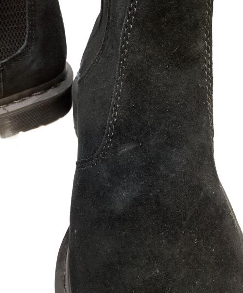 Dr.Martens（ドクターマーチン）Dr.Martens (ドクターマーチン) 2976MONO スウェードサイドゴアブーツ ブラック サイズ:UK8の古着・服飾アイテム