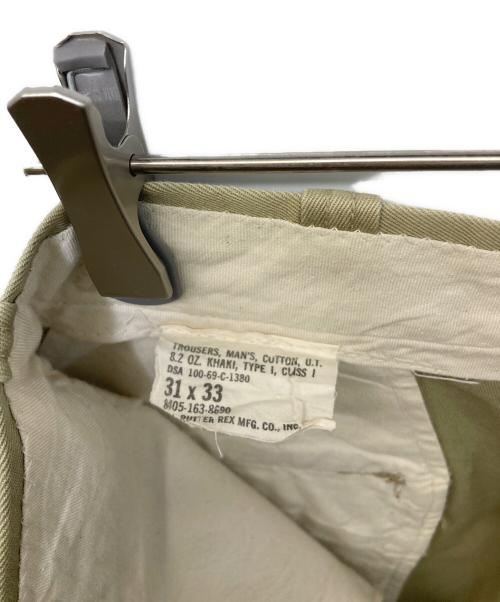 US ARMY（ユーエスアーミー）US ARMY (ユーエスアーミー) 60’S Chino Trousers ベージュ サイズ:31の古着・服飾アイテム
