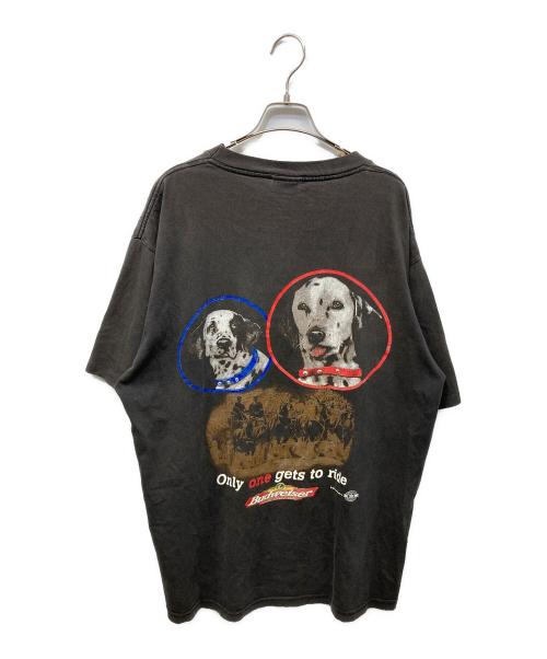 90'S Budweiser（バドワイザー）90'S Budweiser (バドワイザー) プリントTシャツ ブラック サイズ:XLの古着・服飾アイテム