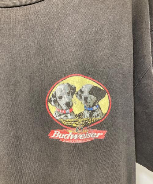 90'S Budweiser（バドワイザー）90'S Budweiser (バドワイザー) プリントTシャツ ブラック サイズ:XLの古着・服飾アイテム