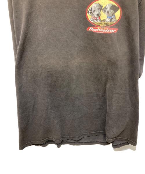 90'S Budweiser（バドワイザー）90'S Budweiser (バドワイザー) プリントTシャツ ブラック サイズ:XLの古着・服飾アイテム