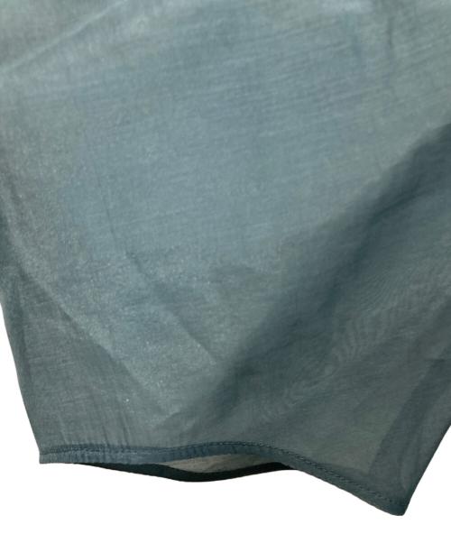 JILL STUART（ジルスチュアート）JILL STUART (ジルスチュアート) チュールオーガンジーレイヤードドレス ブルー サイズ:2の古着・服飾アイテム