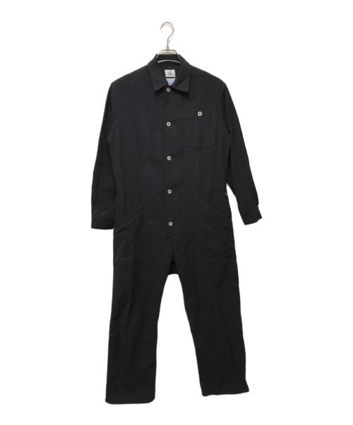 WESTOVERALLS（ウエストオーバーオールズ）WESTOVERALLS (ウエストオーバーオールズ) Swell Vintage × WOA ONE PIECE ブラック サイズ:FREEの古着・服飾アイテム