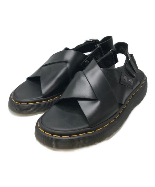 Dr.Martens（ドクターマーチン）Dr.Martens (ドクターマーチン) ZANE ストラップサンダル ブラック サイズ:5の古着・服飾アイテム