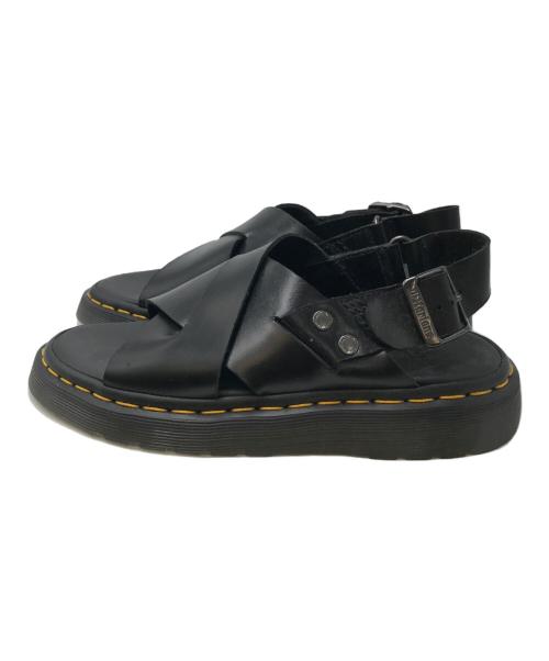Dr.Martens（ドクターマーチン）Dr.Martens (ドクターマーチン) ZANE ストラップサンダル ブラック サイズ:5の古着・服飾アイテム