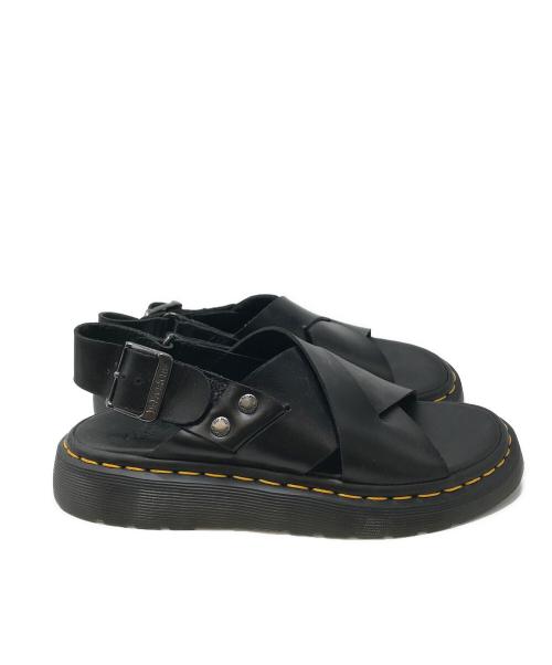 Dr.Martens（ドクターマーチン）Dr.Martens (ドクターマーチン) ZANE ストラップサンダル ブラック サイズ:5の古着・服飾アイテム