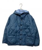 45Rフォーティファイブ・アール）の古着「ナイロンキルトの908フーディ」｜ネイビー