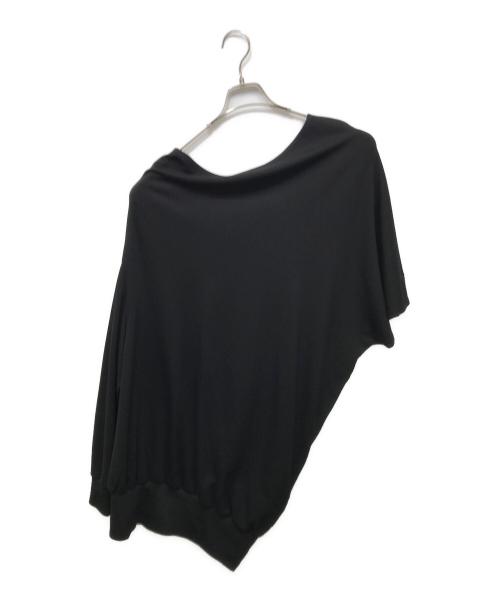 Y-3（ワイスリー）Y-3 (ワイスリー) アシンメトリー変形スウェット ブラック サイズ:Mの古着・服飾アイテム