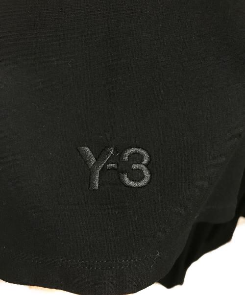 Y-3（ワイスリー）Y-3 (ワイスリー) アシンメトリー変形スウェット ブラック サイズ:Mの古着・服飾アイテム