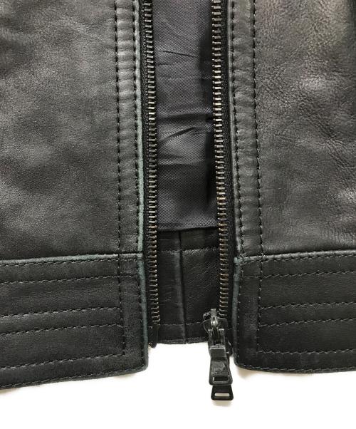 NEIL BARRETT（ニールバレット）NEIL BARRETT (ニールバレット) マルチポケットレザージャケット ブラック サイズ:Sの古着・服飾アイテム