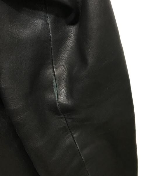 NEIL BARRETT（ニールバレット）NEIL BARRETT (ニールバレット) マルチポケットレザージャケット ブラック サイズ:Sの古着・服飾アイテム