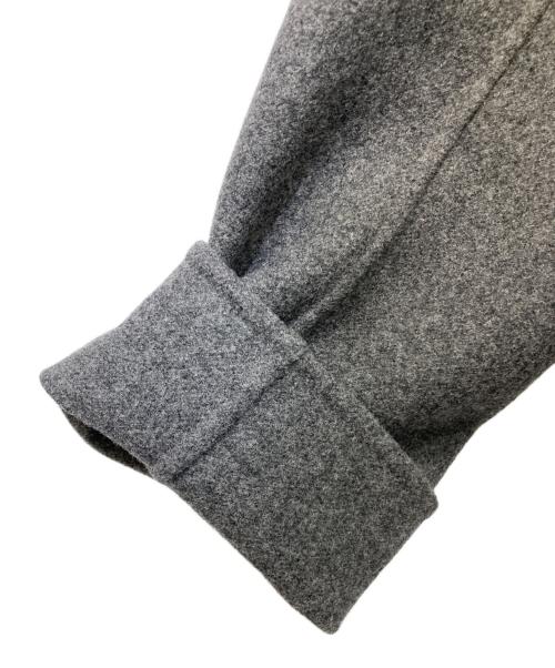 edition（エディション）Edition (エディション) ウールメルトン1ホックコート グレー サイズ:Freeの古着・服飾アイテム