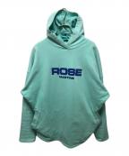 MARTINE ROSEマーティン・ローズ）の古着「プリントプルオーバーパーカー」｜ミントグリーン