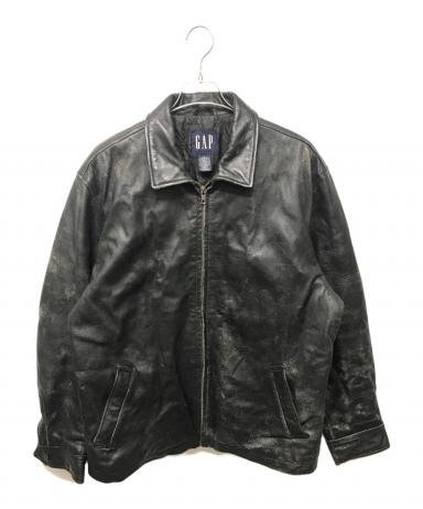 中古・古着通販】GAP (ギャップ) オールドシングルレザージャケット