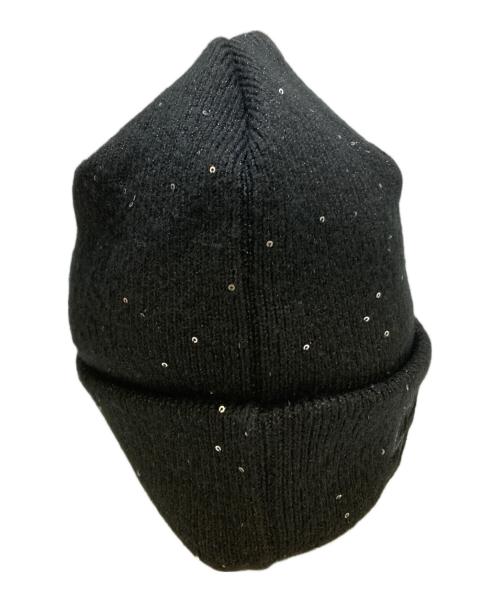 SUPREME（シュプリーム）SUPREME (シュプリーム) New Era (ニューエラ) Metallic Arc Beanie ブラックの古着・服飾アイテム