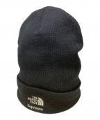 SUPREME×THE NORTH FACEシュプリーム×ザ ノース フェイス）の古着「コラボビーニー」｜ブラック
