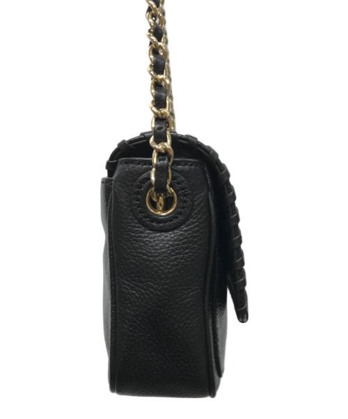 TORY BURCH（トリーバーチ）TORY BURCH (トリーバーチ) チェーンショルダーバッグ ブラックの古着・服飾アイテム