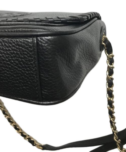 TORY BURCH（トリーバーチ）TORY BURCH (トリーバーチ) チェーンショルダーバッグ ブラックの古着・服飾アイテム