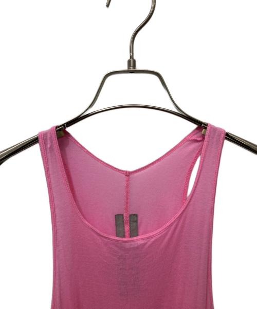RICK OWENS（リックオウエンス）RICK OWENS (リックオウエンス) Tank Dress ピンク サイズ:40の古着・服飾アイテム