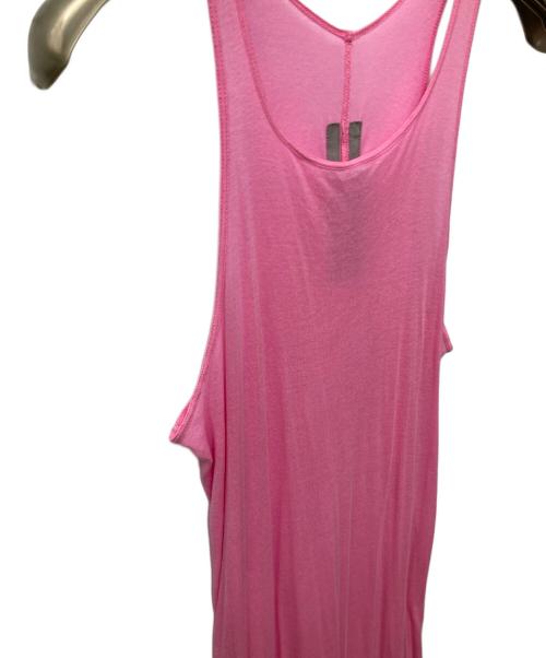 RICK OWENS（リックオウエンス）RICK OWENS (リックオウエンス) Tank Dress ピンク サイズ:40の古着・服飾アイテム