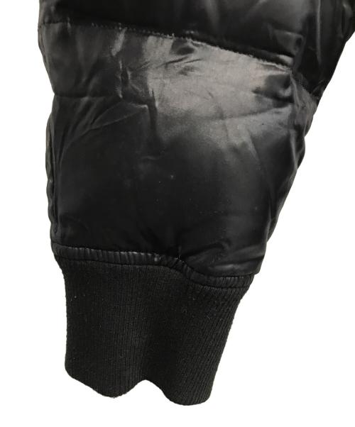 BURBERRY BLACK LABEL（バーバリーブラックレーベル）BURBERRY BLACK LABEL (バーバリーブラックレーベル) 裏地チェックダウンジャケット ブラック サイズ:SIZE Lの古着・服飾アイテム