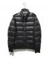 BURBERRY BLACK LABEL（バーバリーブラックレーベル）の古着「裏地チェックダウンジャケット」｜ブラック