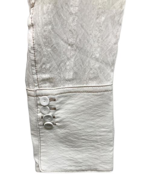 TODAYFUL（トゥデイフル）TODAYFUL (トゥデイフル) Sheerstripe Shirts Dress ホワイト サイズ:36の古着・服飾アイテム