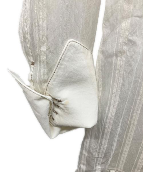 TODAYFUL（トゥデイフル）TODAYFUL (トゥデイフル) Sheerstripe Shirts Dress ホワイト サイズ:36の古着・服飾アイテム