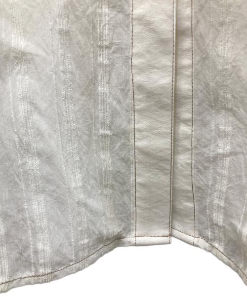 TODAYFUL（トゥデイフル）TODAYFUL (トゥデイフル) Sheerstripe Shirts Dress ホワイト サイズ:36の古着・服飾アイテム