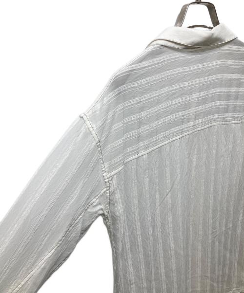 TODAYFUL（トゥデイフル）TODAYFUL (トゥデイフル) Sheerstripe Shirts Dress ホワイト サイズ:36の古着・服飾アイテム