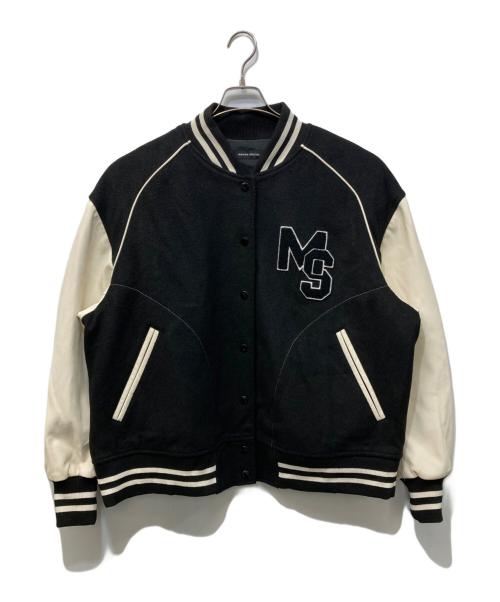 MAISON SPECIAL（メゾンスペシャル）MAISON SPECIAL (メゾンスペシャル) Varsity Jacket ブラック×ホワイト サイズ:FREEの古着・服飾アイテム