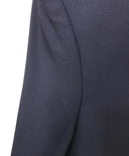 TOGA VIRILIS（トーガ ビリリース）TOGA VIRILIS (トーガ ビリリース) ネック切替テーラードジャケット ネイビー サイズ:44の古着・服飾アイテム