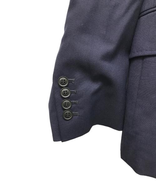 TOGA VIRILIS（トーガ ビリリース）TOGA VIRILIS (トーガ ビリリース) ネック切替テーラードジャケット ネイビー サイズ:44の古着・服飾アイテム