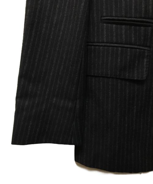 BOSS HUGO BOSS（ボス ヒューゴボス）BOSS HUGO BOSS (ボス ヒューゴボス) Supre110 ストライプセットアップスーツ ネイビー サイズ:44の古着・服飾アイテム