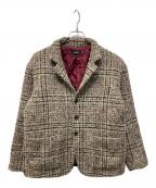 SINMEシンメ）の古着「パテッドジャケット」｜ベージュ