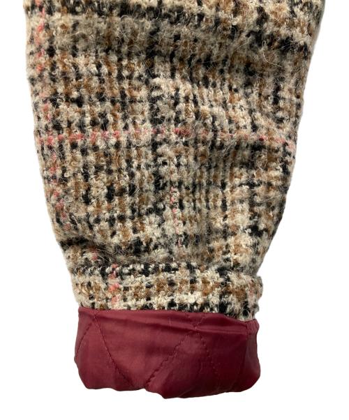 SINME（シンメ）SINME (シンメ) パテッドジャケット ベージュ サイズ:Fの古着・服飾アイテム