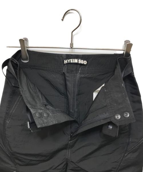 HYEIN SEO（ヘインソ）HYEIN SEO (ヘインソ) Paneled Pants ブラック サイズ:1の古着・服飾アイテム