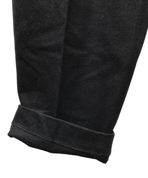 FARAH（ファーラー）FARAH (ファーラー) One Tuck Side Adjustable Pants ブラック サイズ:34の古着・服飾アイテム