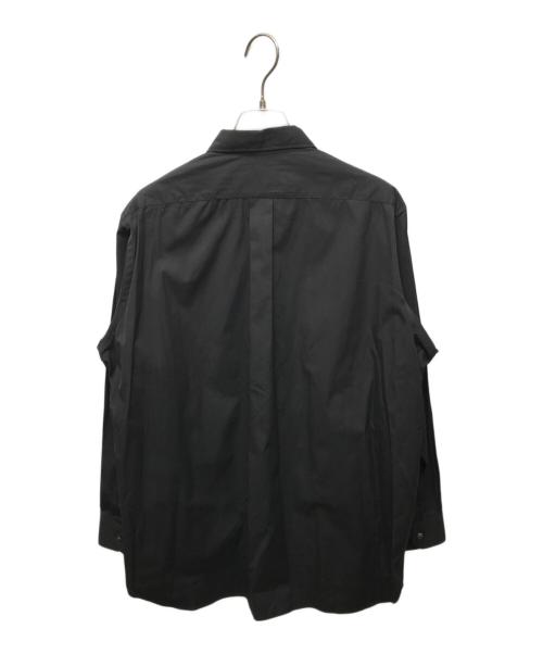 Soe（ソーイ）SOE (ソーイ) EX geometry shirt 2 ブラック サイズ:1の古着・服飾アイテム