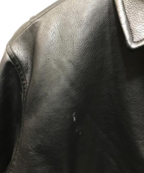 NAUTICA（ノーティカ）NAUTICA (ノーティカ) フェイクレザージャケット ブラック サイズ:XXLの古着・服飾アイテム