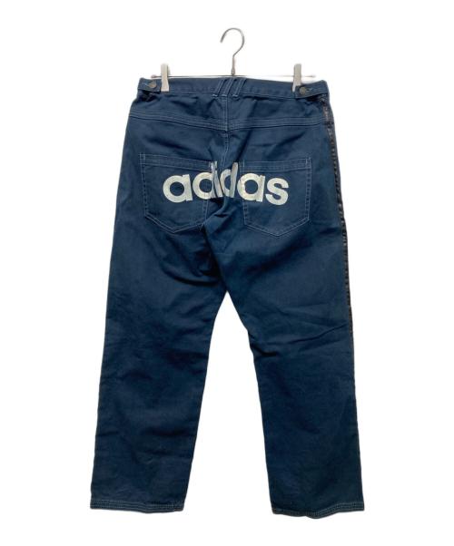 adidas（アディダス）adidas (アディダス) サイドラインワークパンツ ネイビー サイズ:Oの古着・服飾アイテム