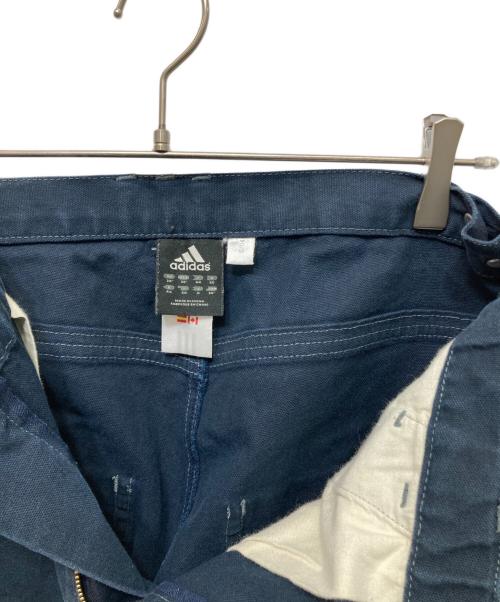 adidas（アディダス）adidas (アディダス) サイドラインワークパンツ ネイビー サイズ:Oの古着・服飾アイテム
