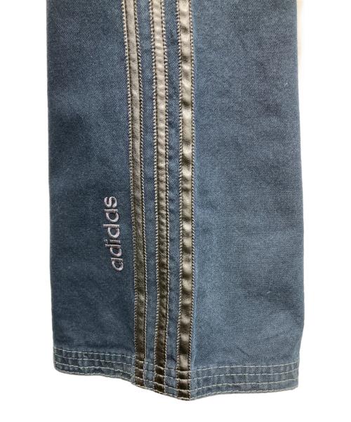 adidas（アディダス）adidas (アディダス) サイドラインワークパンツ ネイビー サイズ:Oの古着・服飾アイテム